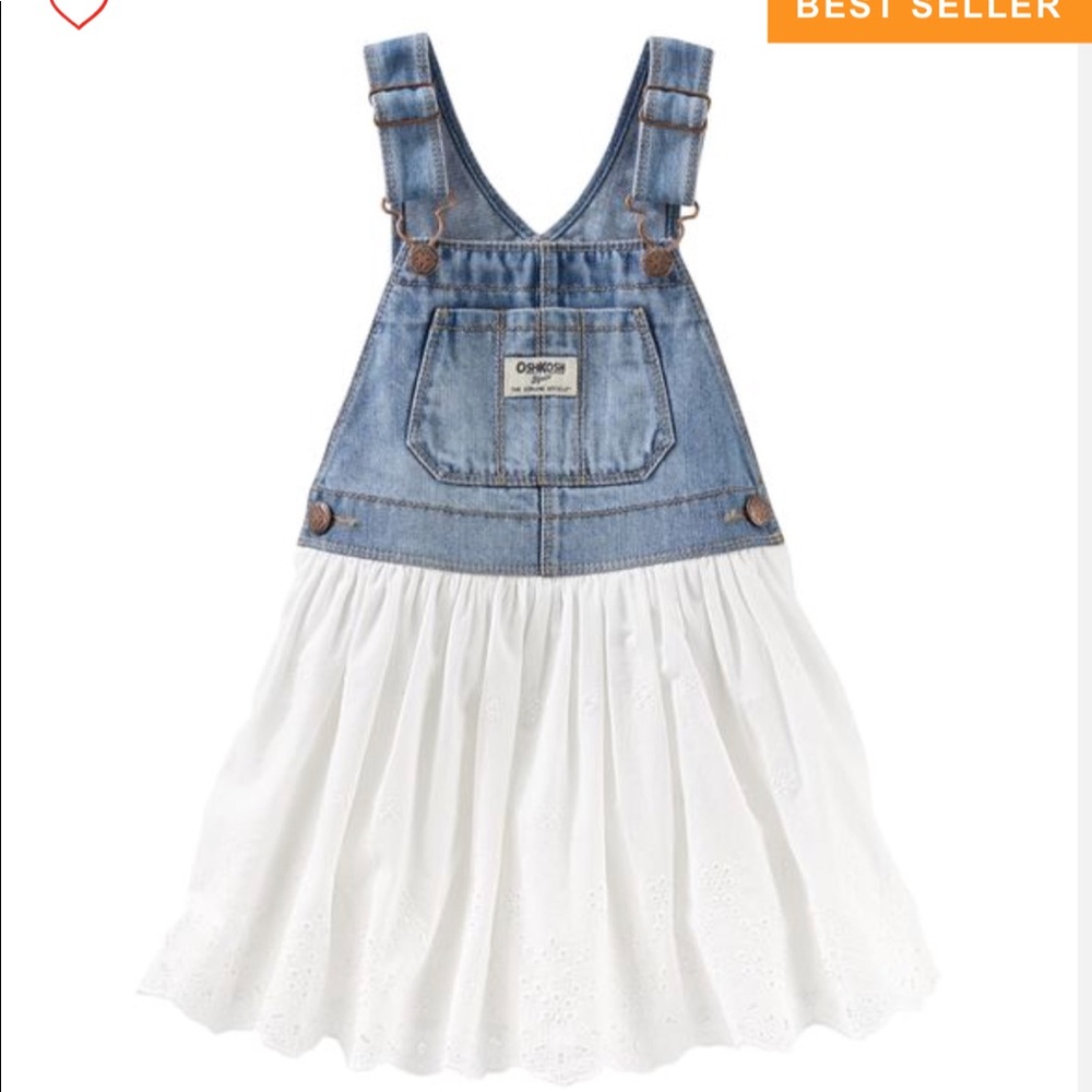 OSHKOSH Eyelet Jumper dress and Onesie